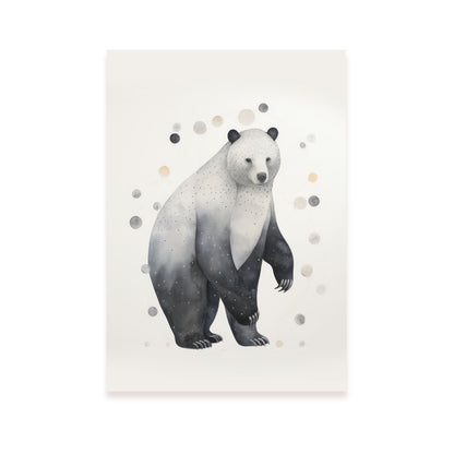 Lamina Nacnic Oso Polar para Guardería y Hogar