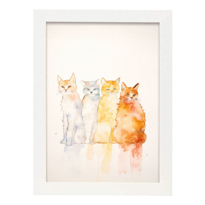 Lamina Nacnic de Gatos Pegadizos
