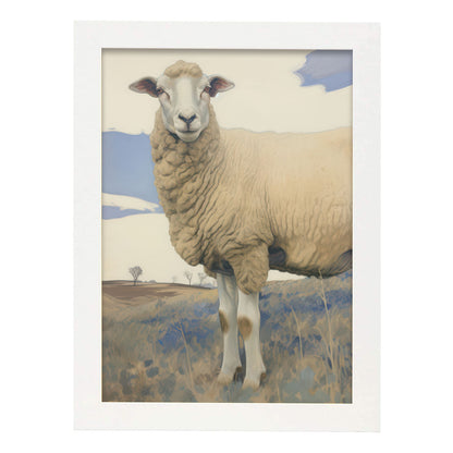 Lámina de Animales Nacnic Reno para Guardería y Hogar