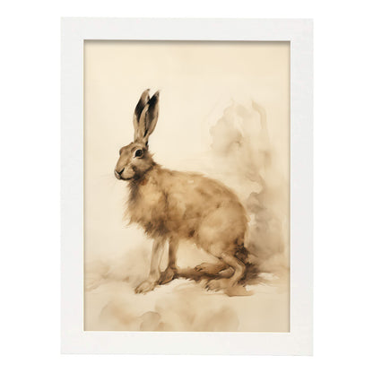 Lámina Nacnic Cordero en el Campo para Guardería y Hogar