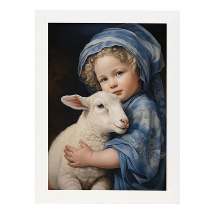 Lamina Nacnic Miss Leopard para Guardería de Ropa