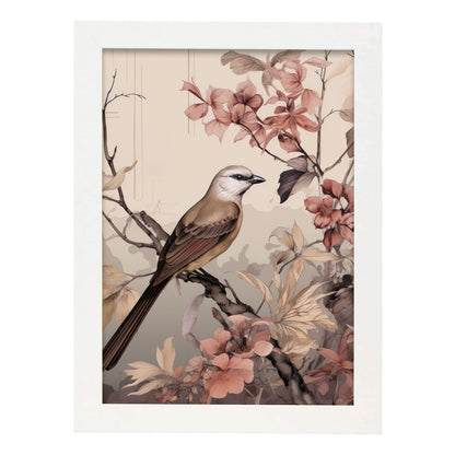 Lámina Nacnic de Cachorro de Tigre Rosa para Guardería y Hogar