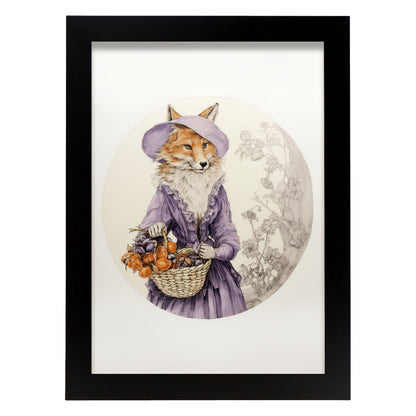 Lamina Nacnic Animales en Guardería Foxy Fox