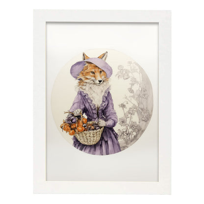 Lamina Nacnic Animales en Guardería Foxy Fox