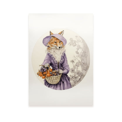 Lamina Nacnic Animales en Guardería Foxy Fox
