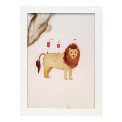 Lámina Nacnic El Guepardo 3 para Hogar