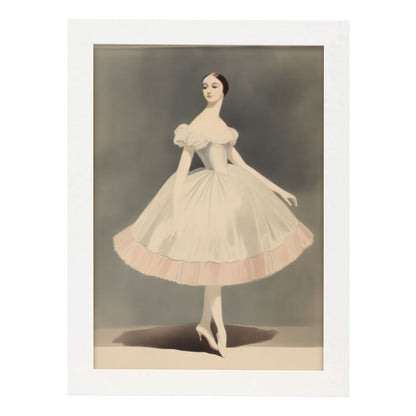 Nacnic Señorita Gato Lámina y Guardería de Ropa