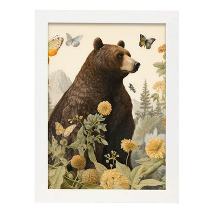 Nacnic Lámina El Foxy Fox 3 para Guardería y Hogar