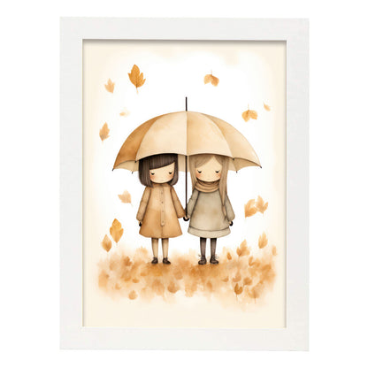 Lámina Nacnic Dama en las Nubes para Niños