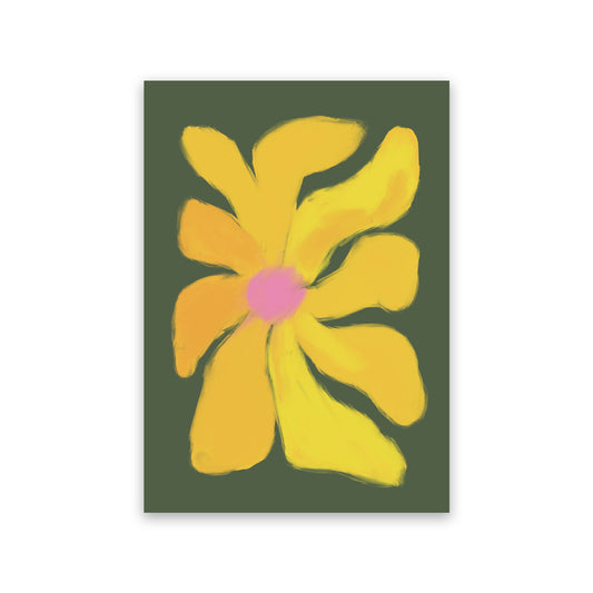 Lamina Nacnic Flor Amarilla