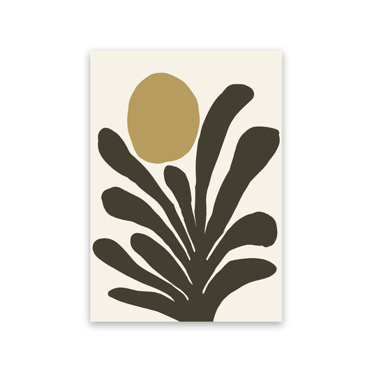 Nacnic Planta de Campana Lámina Decorativa